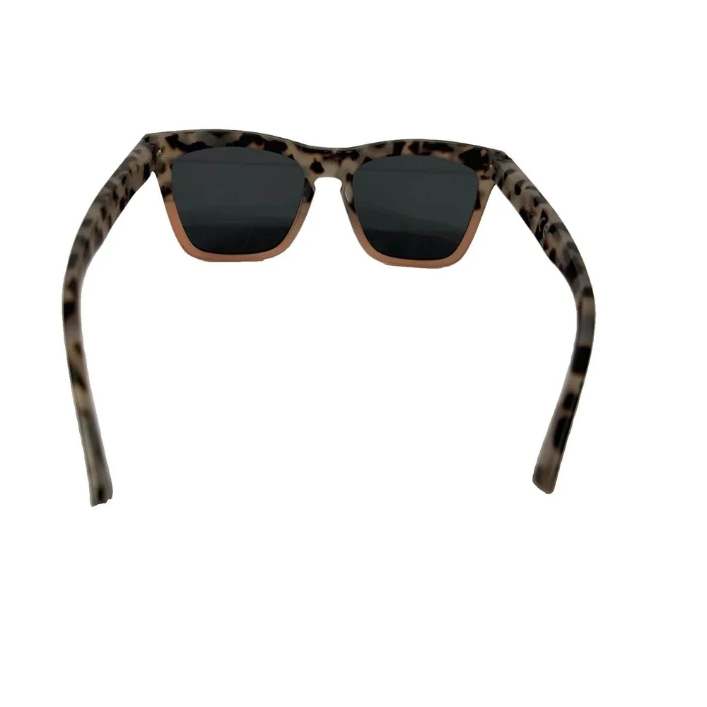 Peepers Sunglasses Cape May Polarized 2972D Cream Tortoise Pink Wayfarer-Style